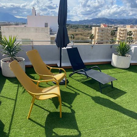 Apartamento A 100 Metros De La Playa Con Grande Terraza Y Vistas Al Mar Daimus Zewnętrze zdjęcie