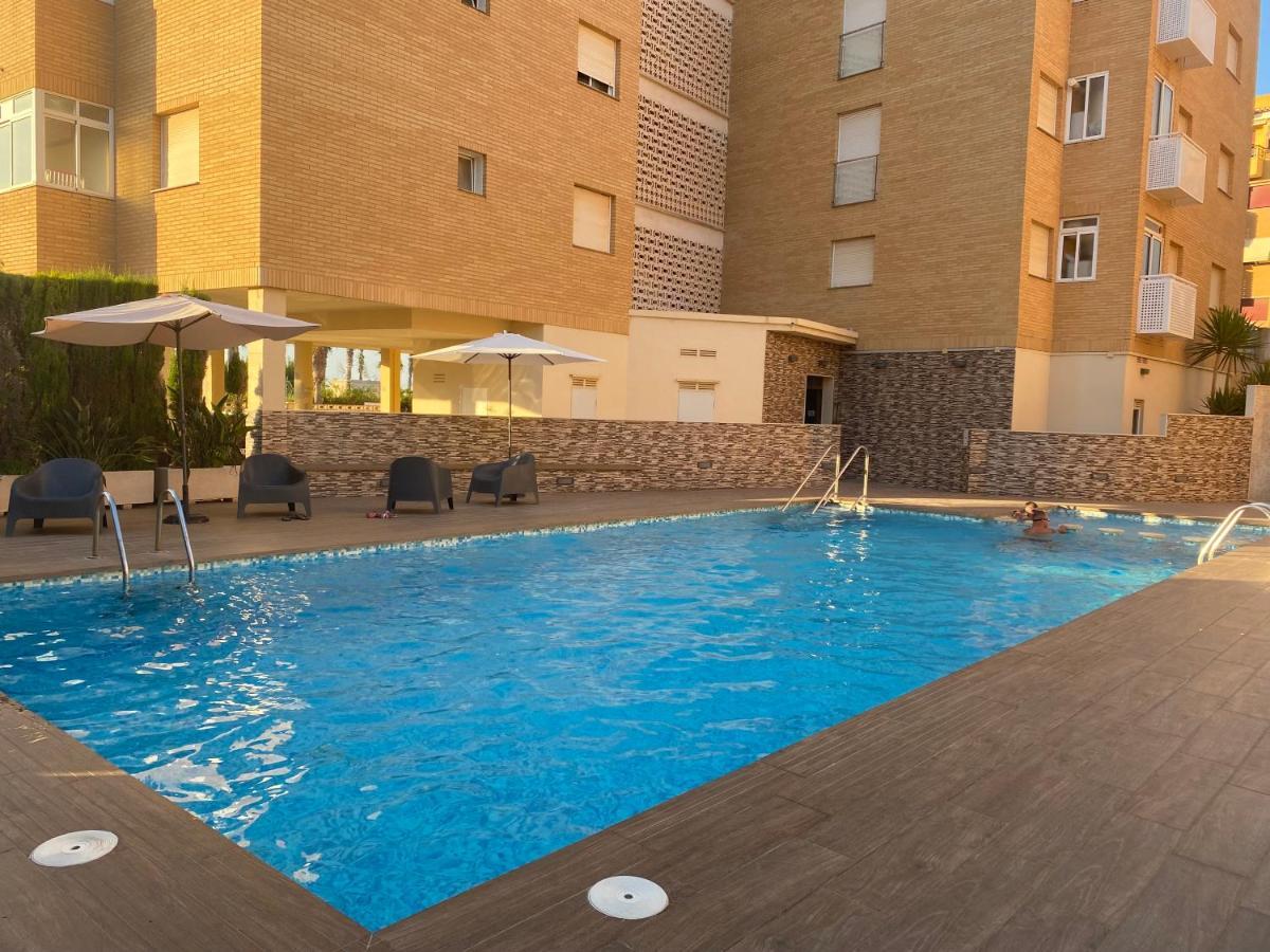Apartamento A 100 Metros De La Playa Con Grande Terraza Y Vistas Al Mar Daimus Zewnętrze zdjęcie