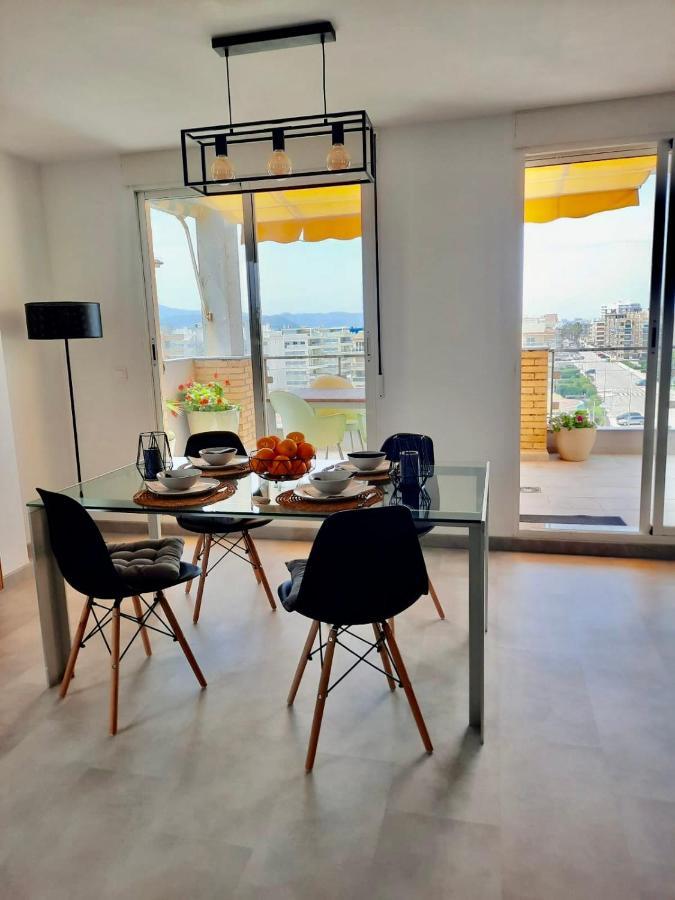 Apartamento A 100 Metros De La Playa Con Grande Terraza Y Vistas Al Mar Daimus Zewnętrze zdjęcie