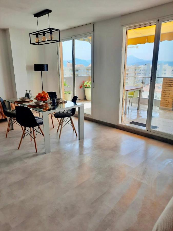 Apartamento A 100 Metros De La Playa Con Grande Terraza Y Vistas Al Mar Daimus Zewnętrze zdjęcie