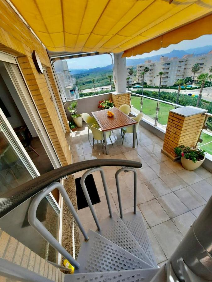 Apartamento A 100 Metros De La Playa Con Grande Terraza Y Vistas Al Mar Daimus Zewnętrze zdjęcie