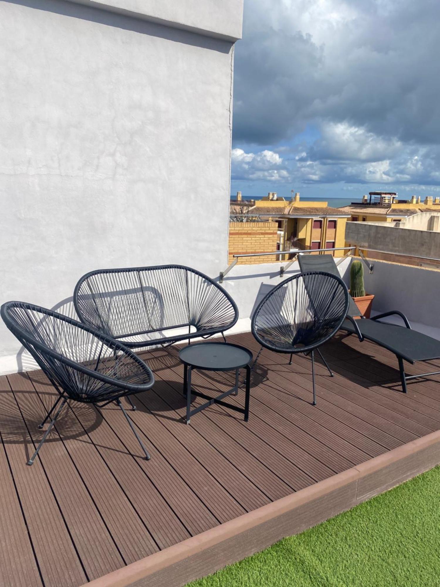 Apartamento A 100 Metros De La Playa Con Grande Terraza Y Vistas Al Mar Daimus Zewnętrze zdjęcie