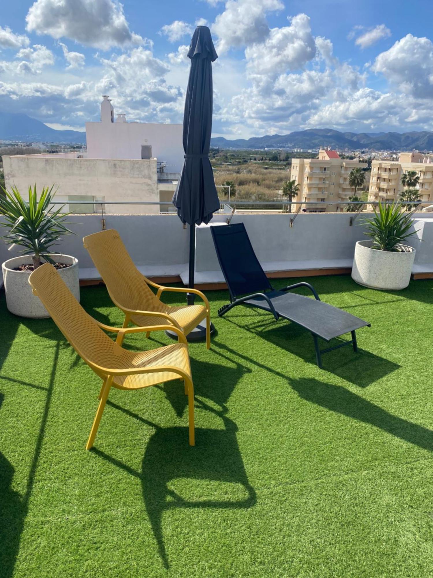 Apartamento A 100 Metros De La Playa Con Grande Terraza Y Vistas Al Mar Daimus Zewnętrze zdjęcie