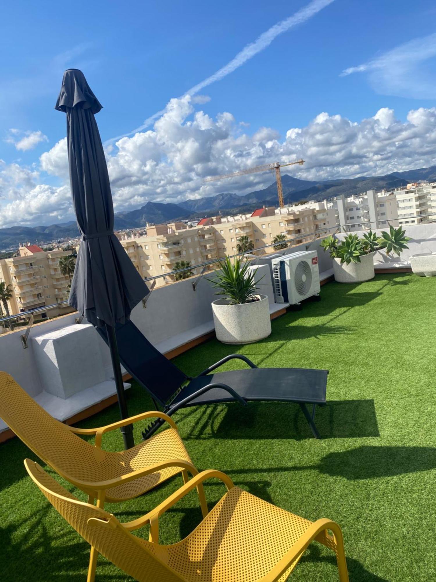 Apartamento A 100 Metros De La Playa Con Grande Terraza Y Vistas Al Mar Daimus Zewnętrze zdjęcie